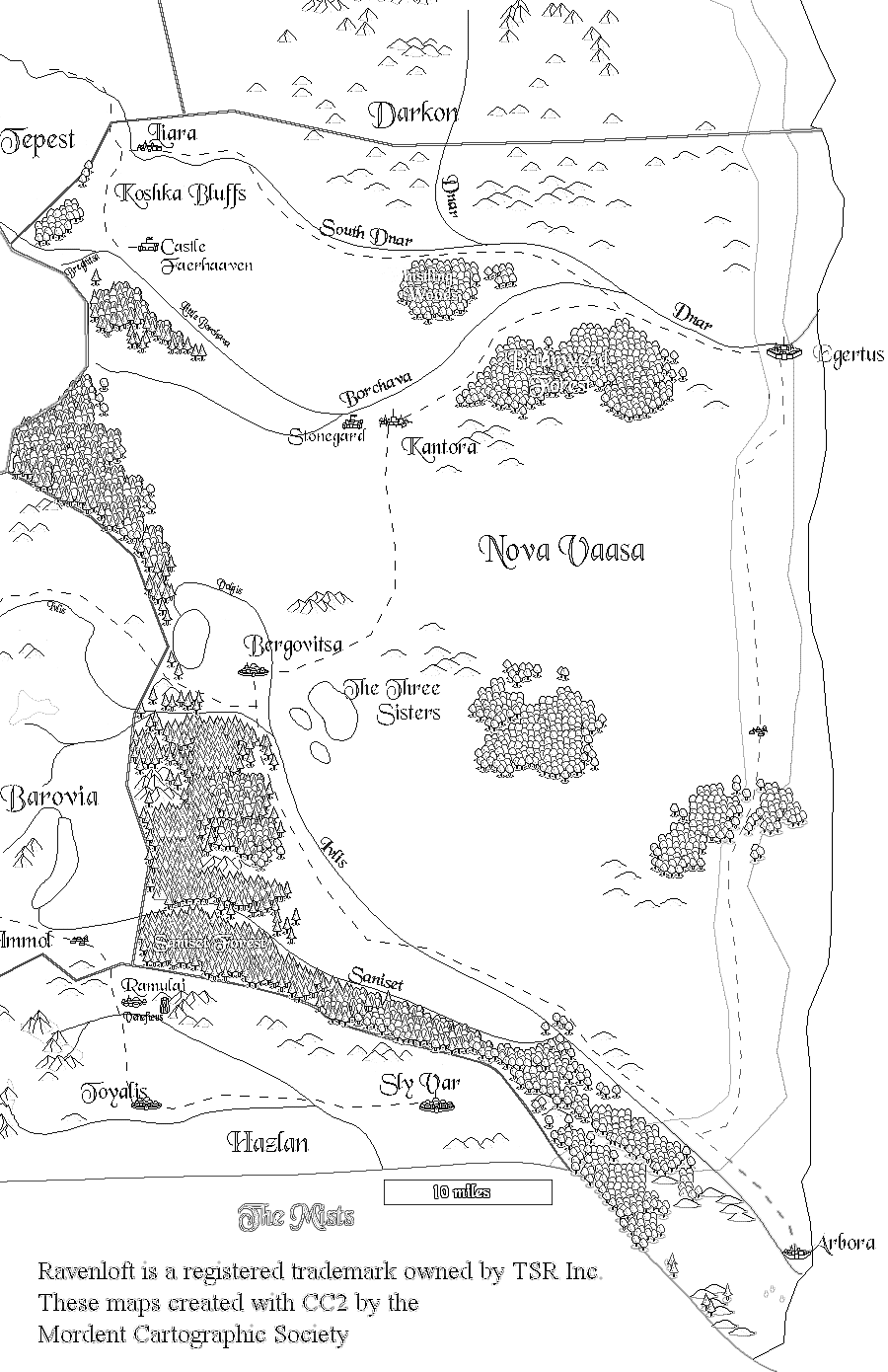 Nova Vaasa map